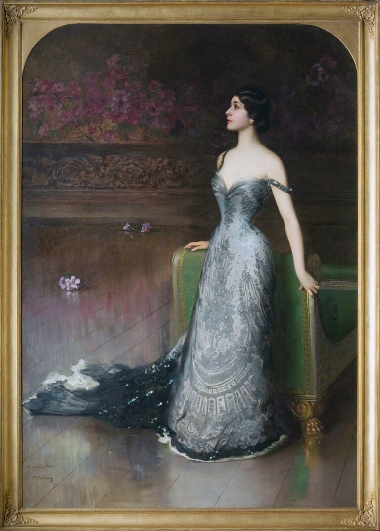 Vittorio Corcos Lina Cavalieri 1903 Firenze collezione privata Vittorio Corcos a Padova, “pittore di belle donne”