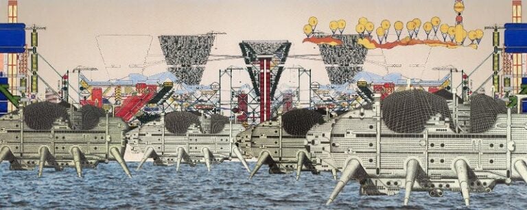 archigram 111 Walking City, da Archigram a Universal Everything. Il video vincitore di Ars Electronica 2014