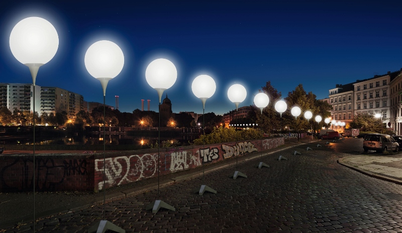 Berlino ricorda il Muro con ottomila sfere luminose: nel 25° anniversario della riunificazione si prepara una installazione che evoca il tracciato dell’antico confine