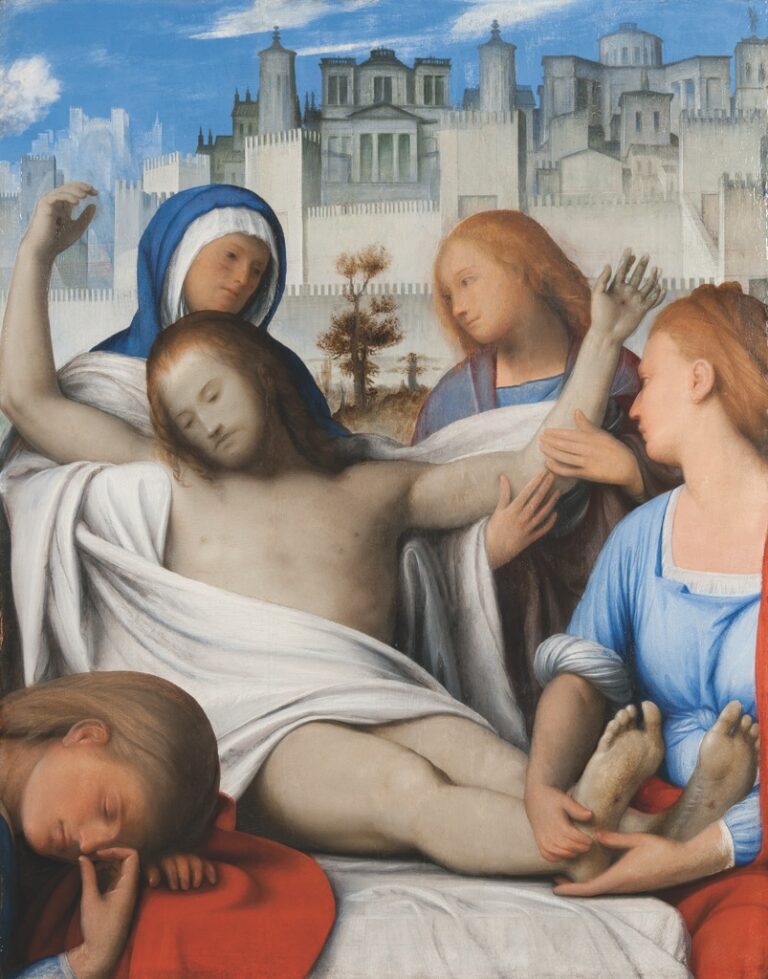 Bramantino Compianto su Cristo morto 1512 1515 ca Bramantino, l'eccentrico del Rinascimento lombardo a Lugano