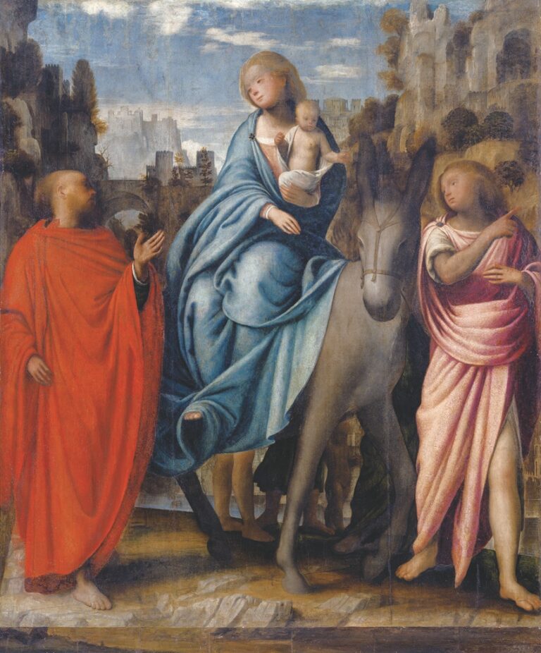 Bramantino Fuga in Egitto 1515 1520 ca. Bramantino, l'eccentrico del Rinascimento lombardo a Lugano