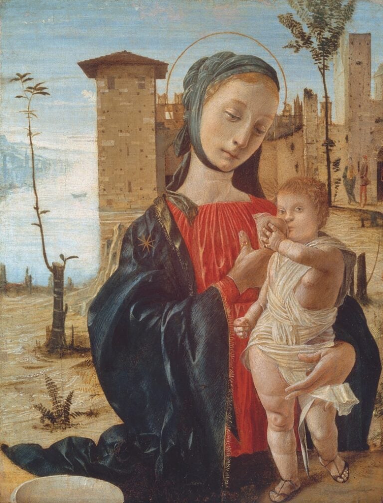 Bramantino Madonna con il Bambino 1485 ca Bramantino, l'eccentrico del Rinascimento lombardo a Lugano