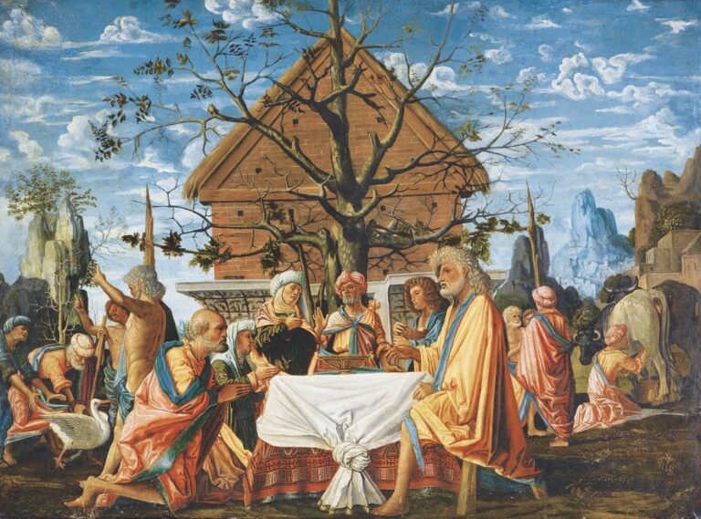 Bramantino Storia di Filemone e Bauci 1490 95 ca Bramantino, l'eccentrico del Rinascimento lombardo a Lugano