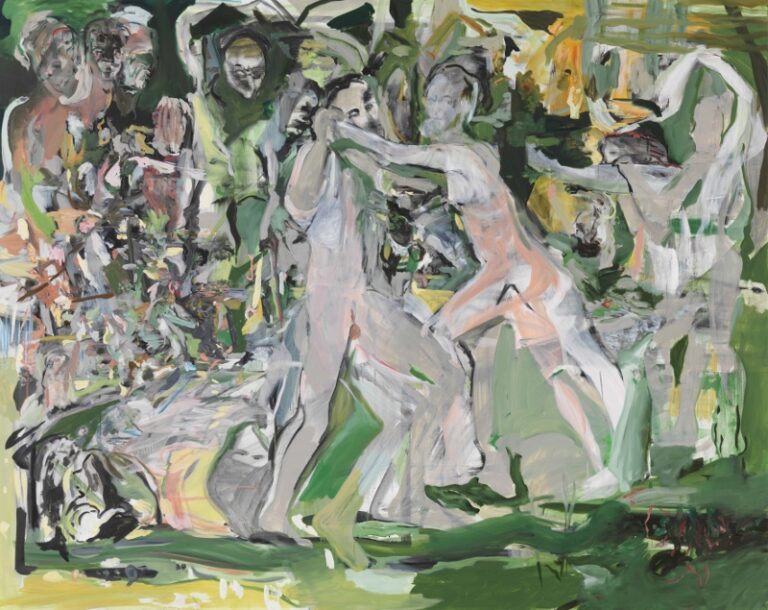 Cecily Brown a Torino 11 Cecily Brown, pittrice figurale a Torino