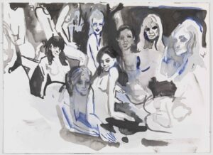 Cecily Brown, pittrice figurale a Torino