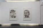 Davide Cantoni “New York Times 10 Febbraio 2013” e “New York Times 29 Novembre 2013” 2014 disegno bruciato 122 cm x 91.5 cm Cronaca e memoria. Nei ritratti bruciati di Davide Cantoni