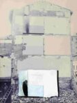 Franco Guerzoni Affreschi 1973 cm 68x52 tavola fotografica e frammento di gesso. Foto di Luigi Ghirri 601x800 Due artisti a zonzo. Franco Guerzoni e Luigi Ghirri