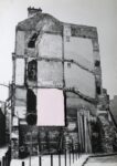 Franco Guerzoni Affreschi 1973 cm 69x49 tavola fotografica e frammento di gesso. Foto di Luigi Ghirri 566x800 Due artisti a zonzo. Franco Guerzoni e Luigi Ghirri