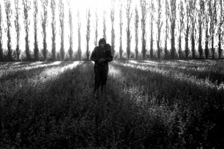 Franco Guerzoni Orsi a modena primi anni 70. Foto di Luigi Ghirri 800x533 Due artisti a zonzo. Franco Guerzoni e Luigi Ghirri