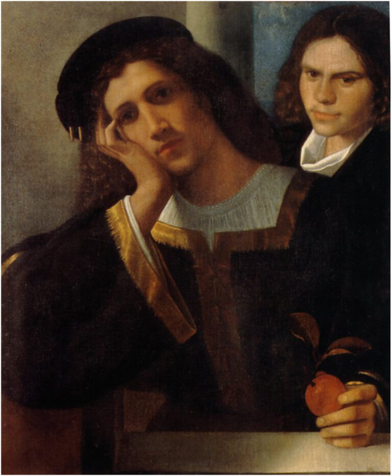 Giorgione Doppioritratto Roma MuseoNazionalediPalazzoVenezia Pregi e difetti del Rinascimento. A Brescia