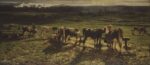 Giovanni Segantini Alla stanga 1886 Roma Galleria nazionale d’arte moderna e contemporanea Segantini, avanguardista ante litteram
