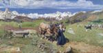 Giovanni Segantini La raffigurazione della primavera 1897 New York French Company Segantini, avanguardista ante litteram