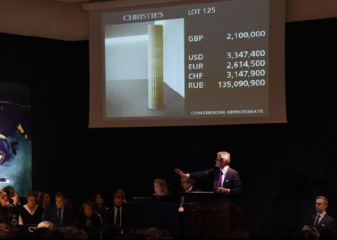 London Updates: è boom italiano anche in asta. Sei record all’Italian Sales di Christie’s, dalla Colonna di Boetti a Bonalumi, Dorazio e Accardi