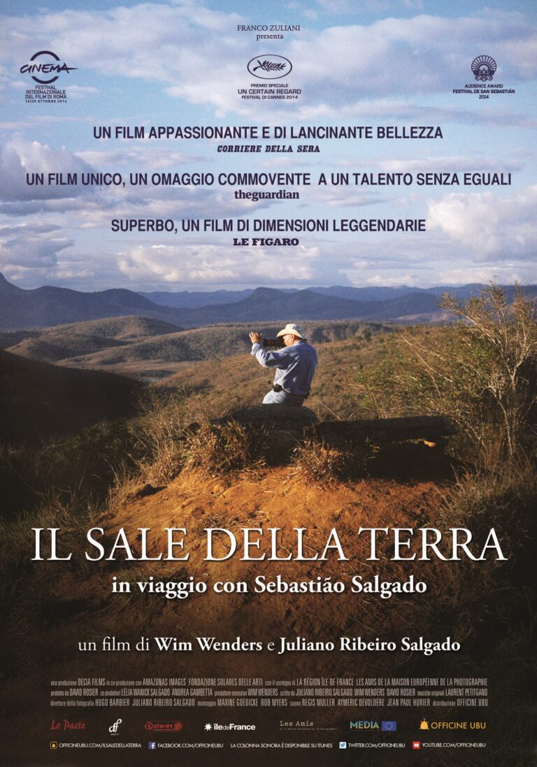 Il sale della terra officine UBU Wim Wenders, Sebastião Salgado e l’ecologia. Arriva nelle sale italiane il film vincitore di Un Certain Regard a Cannes: ecco immagini e trailer