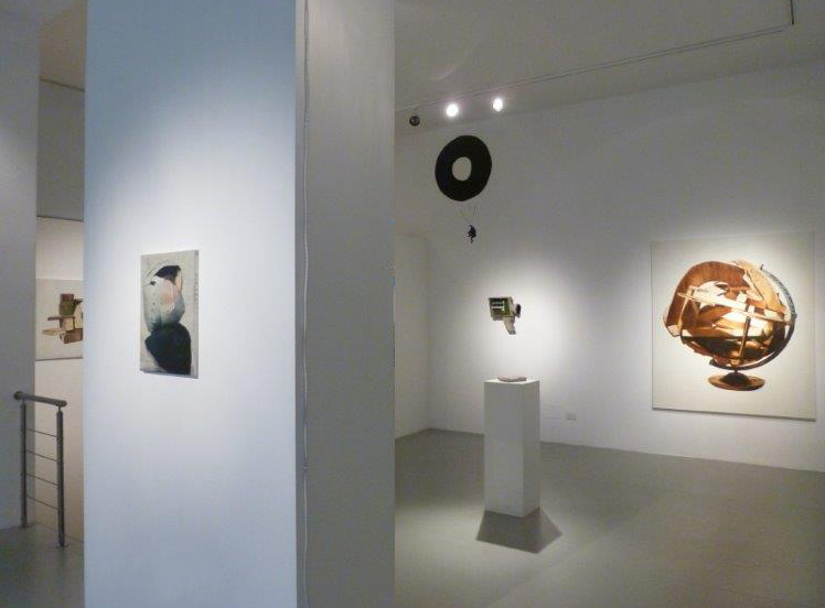 Installation view Andrei Roiter. Inside Out Laura Bulian Gallery Milan sett.nov .2014 Courtesy Laura Bulian Gallery 2 I capovolgimenti di Andrei Roiter. A Milano