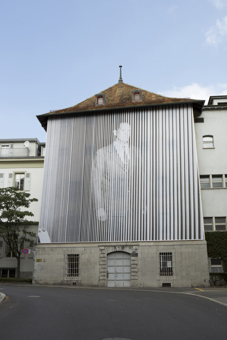 John Baldessari, Figure (with Vertical Lines), © Céline Michel / Festival Images 2014