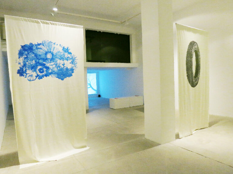 Keren Cytter, Installation view Installation view Siren, Galleria Raffaella Cortese, Milano, 2014