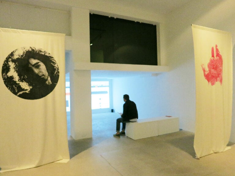 Keren Cytter, Installation view Installation view Siren, Galleria Raffaella Cortese, Milano, 2014