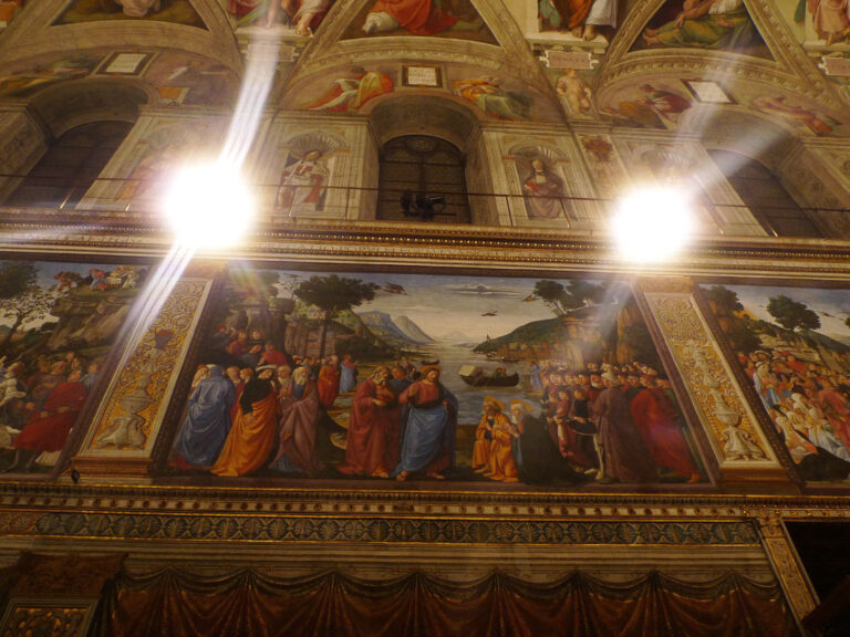 La Cappella Sistina illuminata da Osram 4 Ecco le immagini della nuova Cappella Sistina illuminata da Osram. Settemila invisibili Led per il più straordinario patrimonio della Città del Vaticano