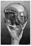 Maurits Cornelis Escher Mano con sfera riflettente 1935 © 2014 The M.C. Escher Company. All rights reserved Tra arte, matematica e geometria: il mondo magico di Escher