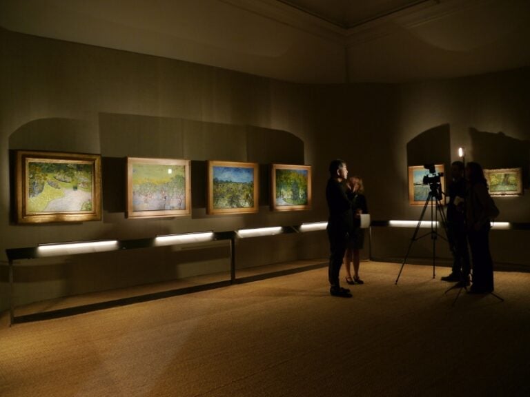 Milano Van Gogh a Palazzo Reale 17 800x600 Van Gogh a Milano insieme a Kengo Kuma: fotogallery da Palazzo Reale per la mostra dell’anno. Con commento dell’archistar che ha firmato l’allestimento