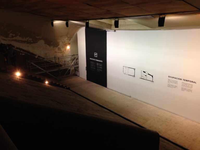 Ocupacio Temporal primo progetto nel vecchio Teatro La Roma 800x600 Dal vecchio Teatro La Roma a Casa Mutt: a Santiago del Cile fioriscono gli spazi autogestiti dagli artisti, gallerie non convenzionali