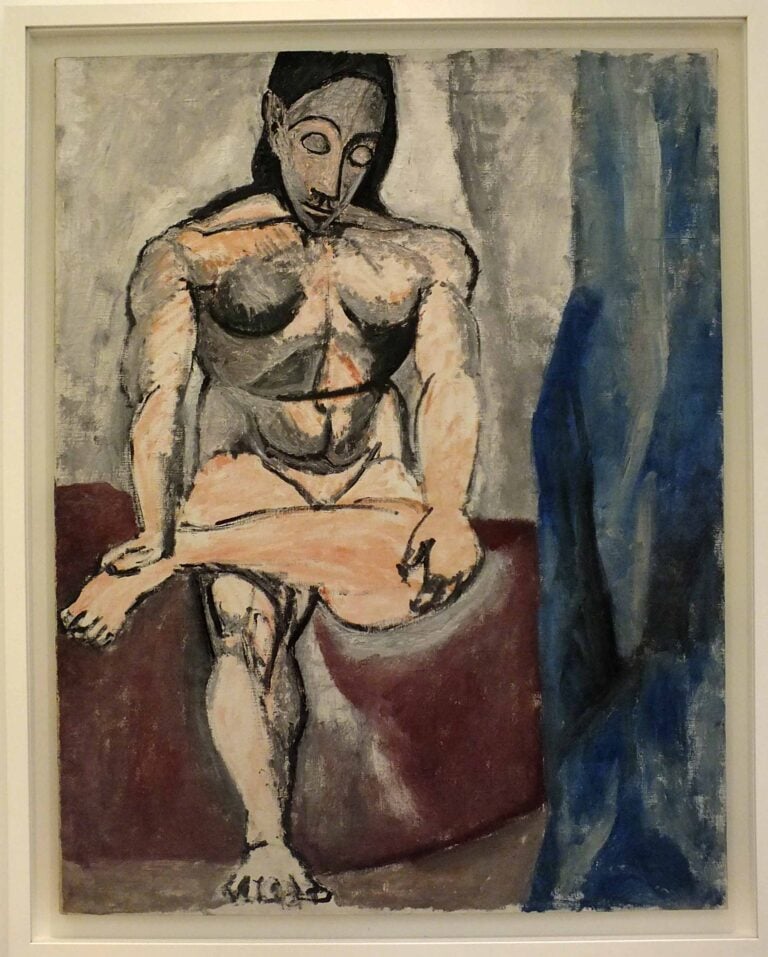Pablo Picasso Nudo seduto Parigi 1907 © Silvia Neri Paris Updates: primissime immagini del nuovo Musée Picasso. La più importante collezione pubblica al mondo dell’opera del grande malagueno, nel cuore spagnolo del Marais