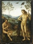 Perugino Apollo e Daphnis 1490 Musée du Louvre Parigi © RMN Grand Palais Gérard Blot Il Perugino a Parigi. Raccontato da Vittoria Garibaldi