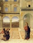 Perugino LAnnunciazione 1498 ca Collezione privata Il Perugino a Parigi. Raccontato da Vittoria Garibaldi