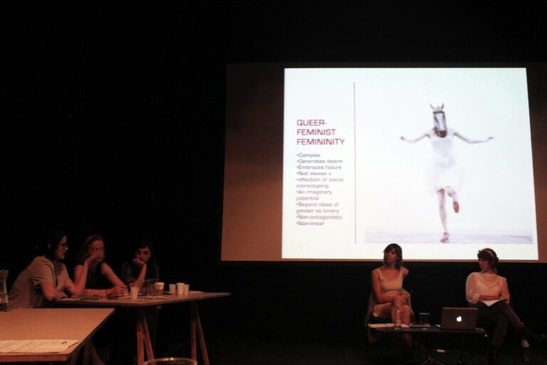 Re Materialising Feminism ICA Londra 2014. Foto Jasmine Bertucci courtesy CUNTemporary 800x533 Teoria queer e femminismo. Intervista a Giulia Casalini