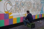 Redvolution 2.0 work in progress Pao, Tawa, TvBoy brindano a Campari: undici interventi di street-art per la sede storica dell’azienda a Sesto San Giovanni, nel suo centodecimo compleanno