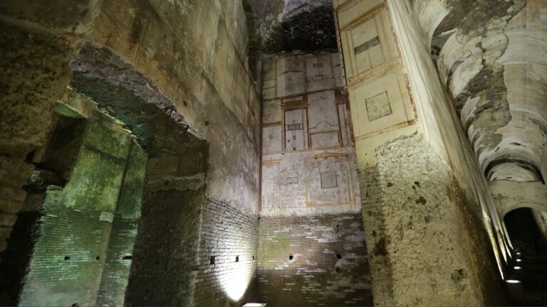Schermata 2014 10 22 a 20.13.22 Riapre la Domus Aurea: al via le visite guidate al cantiere per il restauro della reggia di Nerone e il crowdfunding lanciato da Sky Arte