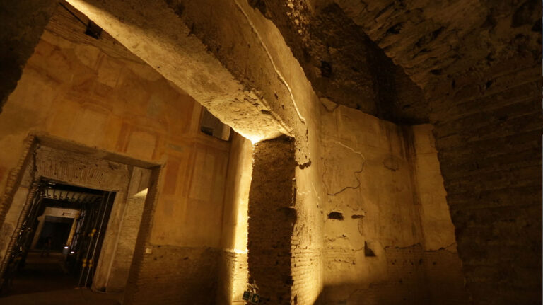 Schermata 2014 10 22 a 20.14.46 Riapre la Domus Aurea: al via le visite guidate al cantiere per il restauro della reggia di Nerone e il crowdfunding lanciato da Sky Arte