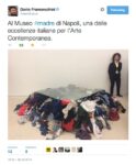 Tweet del Ministro Dario Franceschini Il curatore Padiglione Italia? Dieci giovani curatori presenteranno i progetti il 31 ottobre, in pochi giorni la nomina. Ecco la nostra intervista video al Ministro Dario Franceschini al Madre di Napoli