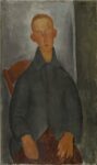 02 Amedeo Modigliani Giovane ragazzo rosso 1919 olio su tela cm 92x55. Centre Pompidou Parigi Modigliani e la Scuola di Parigi. A Pisa