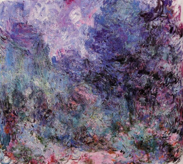 4 Claude Monet La casa vista dal giardino di rose 1924 Inpratica. Noterelle sulla cultura (VIII)
