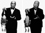 Albert Watson Alfred Hitchcock with Goose 1973 Essere 10, 100, 1000 John Malkovich. Il fotografo Sandro Miller moltiplica l’identità del celebre attore: eccolo, a Chicago, nei panni di Warhol, Marylin, Dalì…  