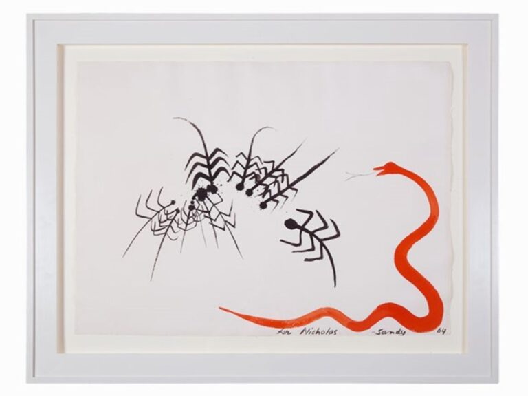 Alexander Calder The Attack 1964 La settimana delle aste newyorkesi si chiude con il debutto di Auctionata, piattaforma di aste online che ora entra nel mercato “terrestre”