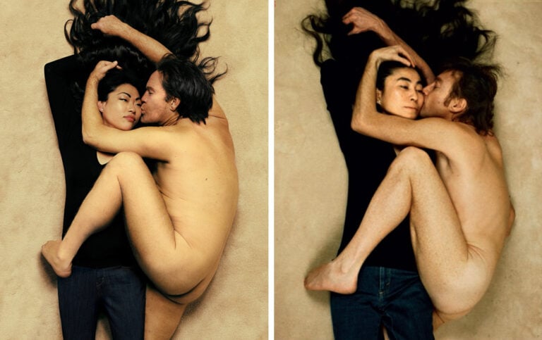 Annie Leibovitz John Lennon and Yoko Ono 1980 Essere 10, 100, 1000 John Malkovich. Il fotografo Sandro Miller moltiplica l’identità del celebre attore: eccolo, a Chicago, nei panni di Warhol, Marylin, Dalì…  