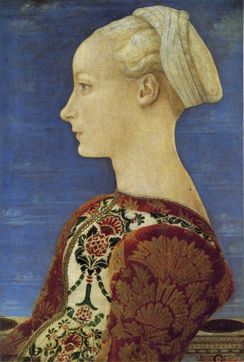 Antonio del Pollaiolo, Ritratto femminile  – Gemäldegalerie, Berlino