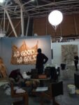 Artissima in allestimento 12 Torino Updates: ecco le foto in anteprima di Artissima ancora in allestimento. Effetto Cattelan sulla fiera, i temi ricorrenti di quest’anno sono i soldi e la morte