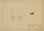 BARDIS BOWL CHAIR sketch 01 Ecco la Bowl Chair, poltrona disegnata nel 1951 da Lina Bo Bardi ma rimasta nel cassetto. Ora la produce Arper in edizione limitata per i cent’anni dalla nascita del grande architetto