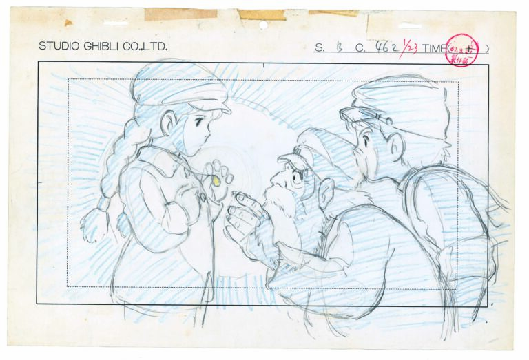 Castle in the Sky © 1986 Nibariki – G Studio Ghibli: quando il layout è incantato
