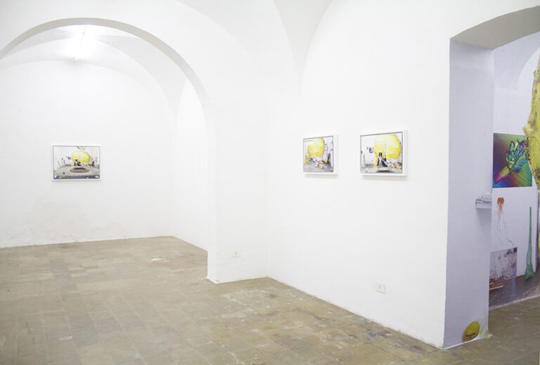 Emmanuelle Lainé Non ingannare la pienezza delle mie capacità veduta della mostra presso la Galleria CollicaLigreggi Catania 2014 4 Emmanuelle Lainé. Una mostra che è a Catania, o forse a Bruxelles