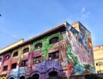 I due murales di Blu in Via del Porto Fluviale Roma Ecco tutte le immagini del nuovo megamurale di Blu a Roma. I palazzi della Capitale sono ormai la palestra preferita dall’artista bolognese
