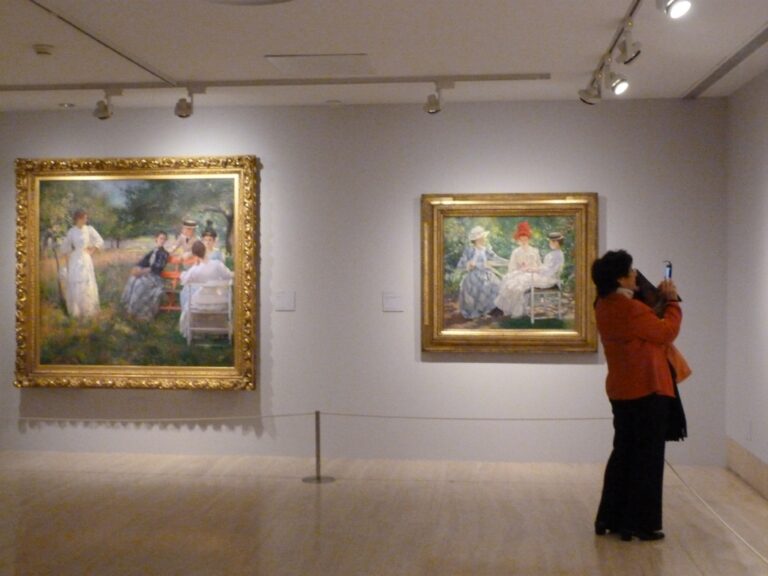 Impressionisti americani a Madrid Viva l’Impressionismo. Quello americano, a Madrid, in un museo austroungarico…