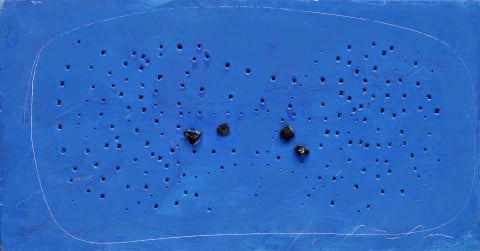 Lucio Fontana, Concetto Spaziale (Blue)