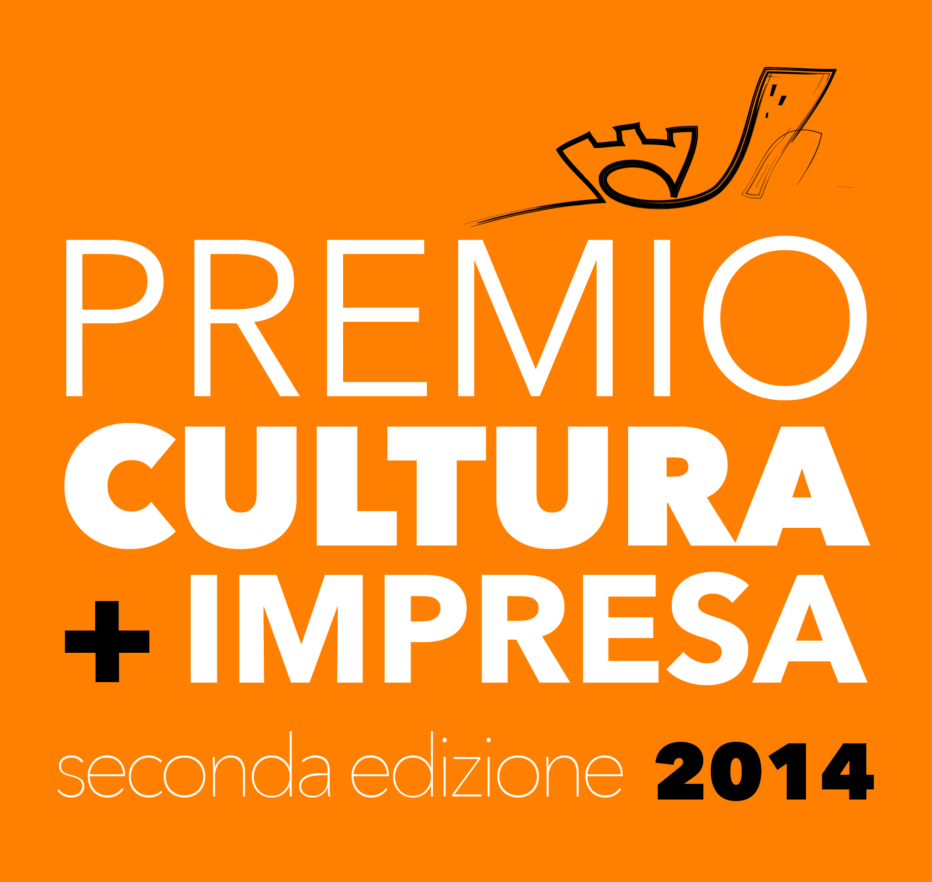 Logo Premio Cultura+Impresa II  edizione 2014