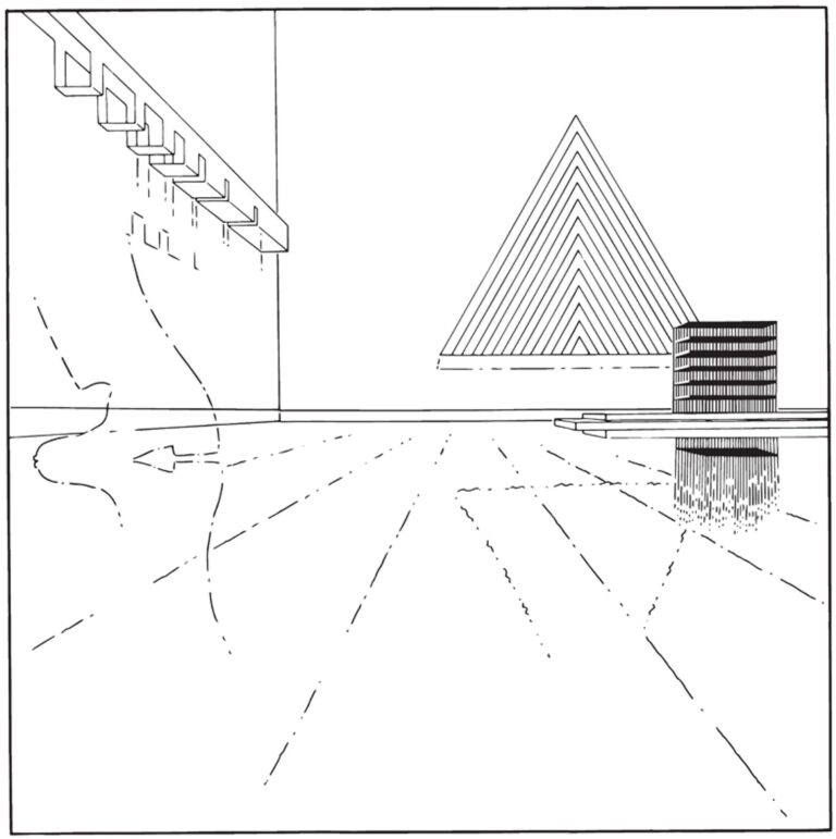 Louise Lawler Triangle traced 2008 20092013 Louise Lawler in (meta)mostra. Allo Studio Guenzani di Milano