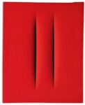 Lucio Fontana Concetto Spaziale. Attese 1964 65 A Milano di scena le aste di Sotheby’s. i grandi nomi dell’arte italiana del Dopoguerra chiamano e i collezionisti rispondono (bene)